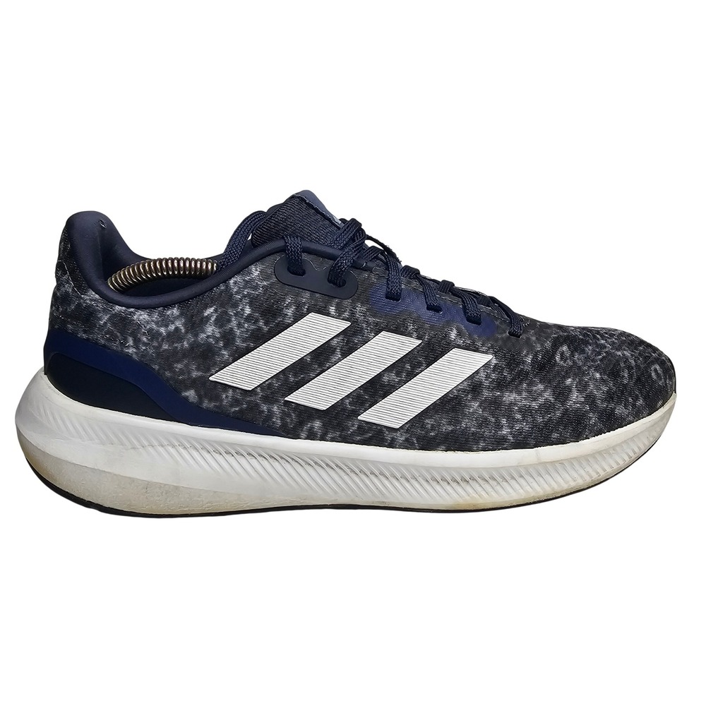 Adidas Runfalcon 2.0 Mens 10.5 Navy Blue Graphic Running Shoes Sneakers - Picture 1 of 11